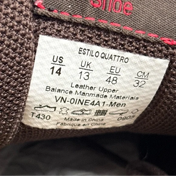 VANS Cardiel Anti Hero Estilo Quattro Brown Suede Old Skool Size 14 Vintage Y2K - Picture 11 of 12